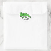 アリゲーターTシャツとギフト ラウンドシール (バッグ)