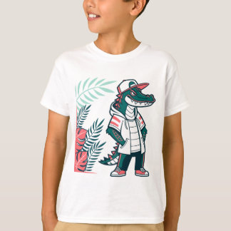 アリゲーターtシャツデザイン tシャツ