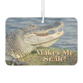 アリゲータ考えーのスマイル カーエアーフレッシュナー (裏面)