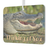 アリゲータ考えーのスマイル カーエアーフレッシュナー (左)