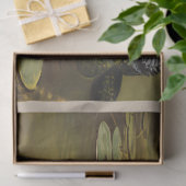 アリゲータ警告イラストレーションヴィンテージ分離 薄葉紙 (ギフト)