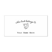 アリコーンこれは蔵書票 セルフインキングスタンプ (デザイン)