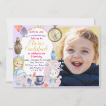 アリサインオネダーランド招待状