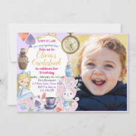 アリサインオネダーランド招待状 招待状