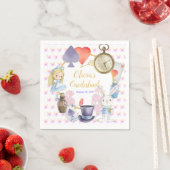 アリサインオネダーランド紙プレート スタンダードカクテルナプキン (インサイチュ)