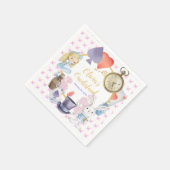 アリサインオネダーランド紙プレート スタンダードカクテルナプキン (角)