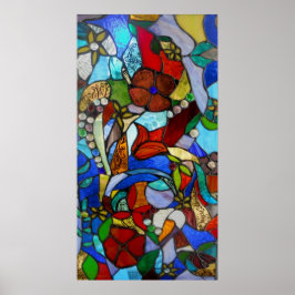 アリシアのフローラガーデンウィンドウポスターまたはプリント ポスター