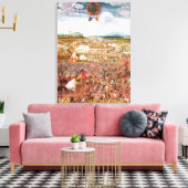 アリシアはジュリアス・シーザーに包囲 キャンバスプリント (インサイチュ (リビング))