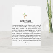 アリシアズ雪だるまクリスマスカード シーズンカード (裏面)