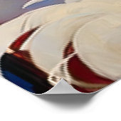 アリシア・アン・アールデコ・フラッパー ポスター (角)