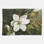 アリシアH. Laird: マグノリアGrandflora キッチンタオル (横)