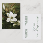 アリシアH. Laird: マグノリアGrandflora 名刺 (正面/裏面)