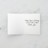 アリシアL. McDaniel著喜びの休日カード シーズンカード (内部)