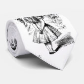 アリスおよびチェシャー猫 ネクタイ (ロール)