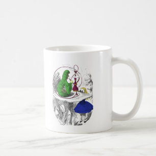 アリスおよび幼虫 コーヒーマグカップ