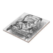 アリスおよび彼女の子ネコ タイル (側面)