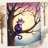 アリスお洒落チェシャーキャットスクラップブック紙