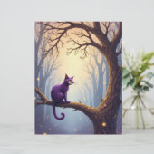 アリスお洒落チェシャーキャットツリースクラップブック紙 (スタンド正面)