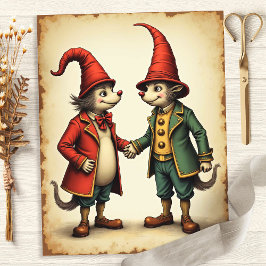 アリスお洒落格言スクラップブック紙