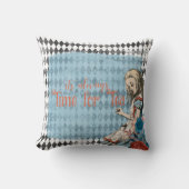 アリスお茶の時間 クッション (正面)