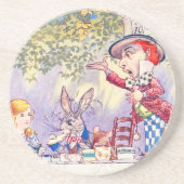 アリスからの歌: 気違いのお茶会 コースター (正面)