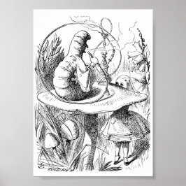 アリスがキャタピラのポスターに出くわす ポスター