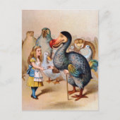 アリスがドード鳥と出会う ポストカード (正面)