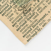 アリスといもむしのブランケット フリースブランケット (角)