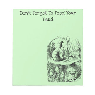 アリスといもむし ノートパッド