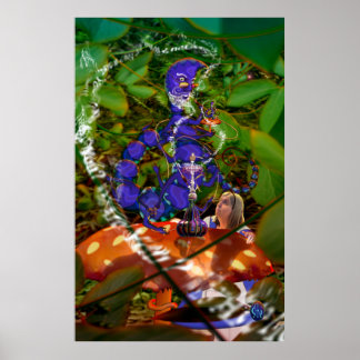 アリスといもむし ポスター