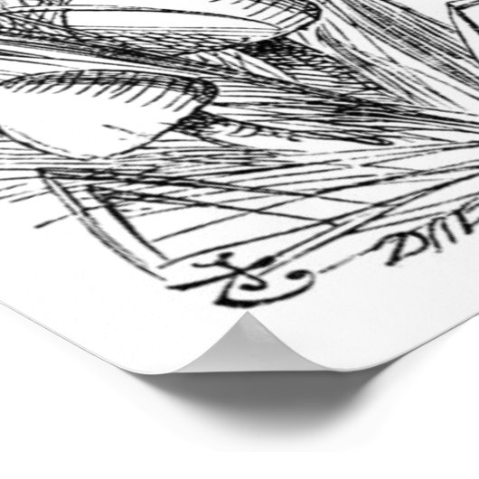 アリスといもむし ポスター (角)