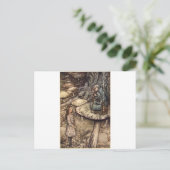 アリスといもむし ポストカード (スタンド正面)