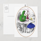 アリスといもむし ポストカード (正面/裏面)