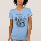 アリスといもむし Tシャツ (正面)