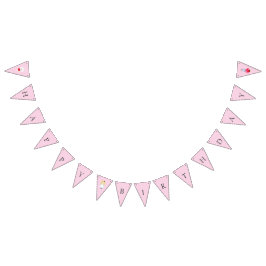 アリスとお茶のパーティー バンティングフラッグ