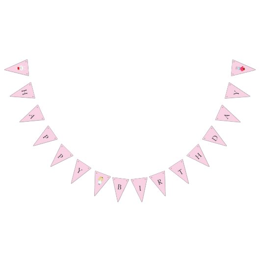 アリスとお茶のパーティー バンティングフラッグ (全)