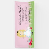 アリスとお茶のパーティー 横断幕 (縦)