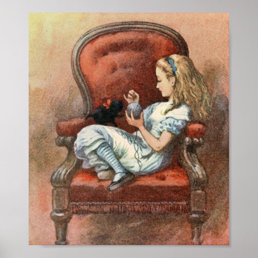 アリスとその子ネコ ポスター (正面)