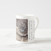 アリスとアキャタピラーワンダーランド中国マグ ボーンチャイナマグカップ (正面右)