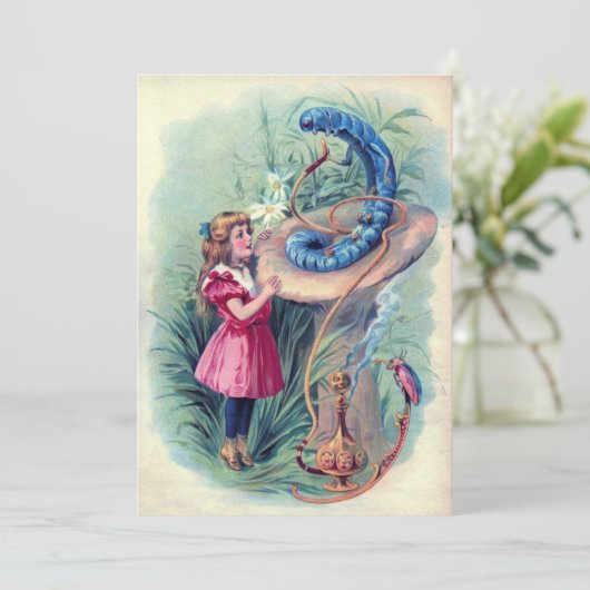 アリスとイモムシ 招待状 (スタンド正面)