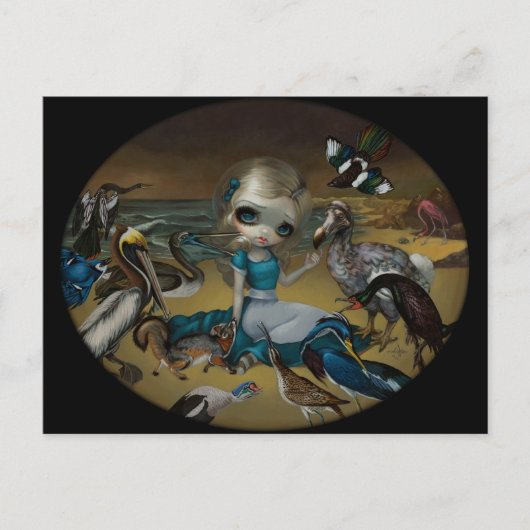 「アリスとオードボンバード」のはがき ポストカード (正面)