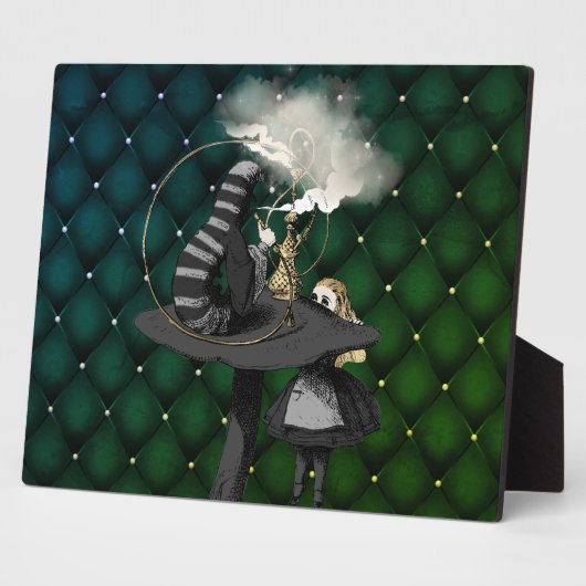 アリスとキャタピラーワンダーランドテーブルトップ フォトプラーク (側面)