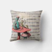 アリスとキャタピラー装飾用クッション クッション (裏面)