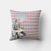 アリスとキャタピラー装飾用クッション クッション (裏面)