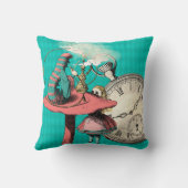 アリスとキャタピラー装飾用クッション クッション (裏面)