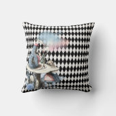 アリスとキャタピラー装飾用クッション クッション (裏面)