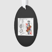 アリスとクイーン・オブ・ハートオーナメント オーナメント (正面)