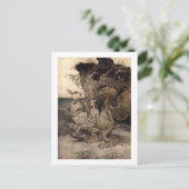 アリスとグリフォンとにせウミガメ ポストカード (スタンド正面)