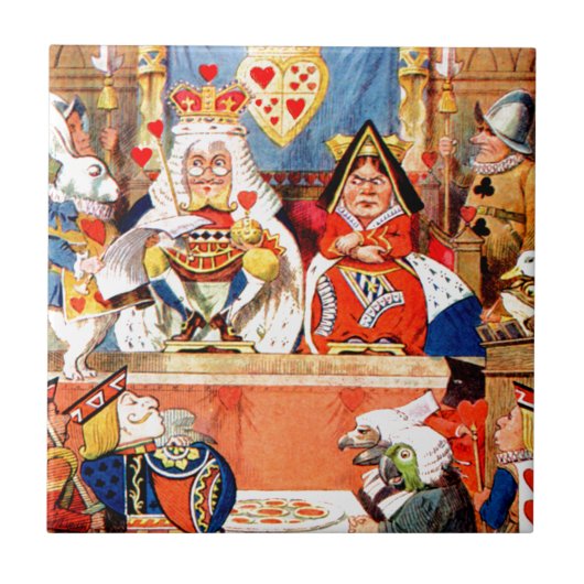 アリスとジャック・オブ・ハート裁判 タイル (正面)