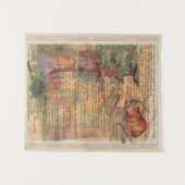 アリスとチェシャ猫 タペストリー (正面(横))